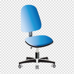Office chair Swivel chair Furniture, stool,chair transparent ...