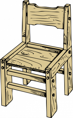 Clipart - wooden chair