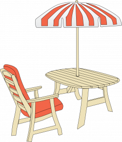 Beach Chair Clip Art, Vector Image Illustrations - Hanslodge Cliparts