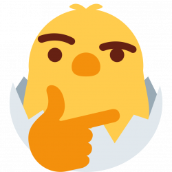 Thinking Emoji Chicken – Emoji Merch