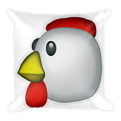 Emoji Pillow - Chicken – Just Emoji