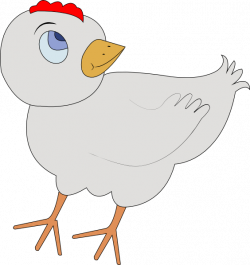 Chicken-001-figure-color Clip Art at Clker.com - vector clip art ...