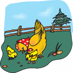 Chickens Eating Clip Art at Clker.com - vector clip art online ...