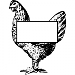 Chicken Frame clipart, cliparts of Chicken Frame free ...