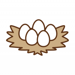 Chicken egg Nest Clip art - Nest egg 625*624 transprent Png Free ...