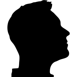 Black Profile Silhouette at GetDrawings.com | Free for personal use ...
