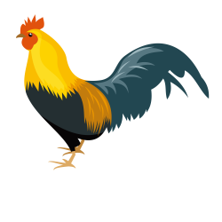 Rooster Chicken Drawing Clip art - Cartoon big cock 2750*2750 ...