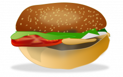 Public Domain Clip Art Image | burger | ID: 13525727413615 ...