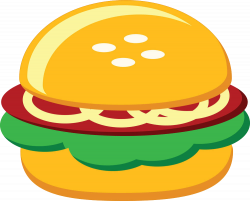 Hamburger Fast food Chicken sandwich Clip art - Fast-food Burger ...