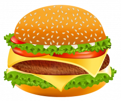 Hamburger PNG Vector Clipart Image | Gallery Yopriceville - High ...