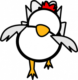 No Eyes Chicken Clip Art at Clker.com - vector clip art online ...