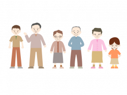 Family assembly / Energetic family | Family Clip Art | Free | People ...