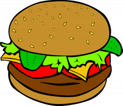 Fast Food, Lunch-Dinner, Hamburger. Tons of free clip art downloads ...