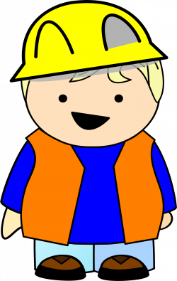 Clipart - Construction Kid