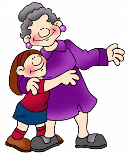 Family and Friends Clip Art by Phillip Martin, Grandmother