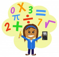 28+ Collection of Kids Thinking Math Clipart | High quality, free ...