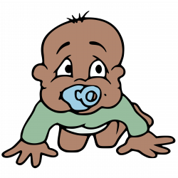 Clipart - African Baby