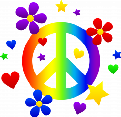28+ Collection of Peace Sign Clipart Free | High quality, free ...
