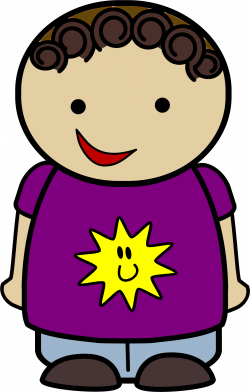 Clipart - Happy Boy Sun Shirt