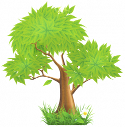 Green Painted Tree PNG Clipart | Trees , Tree Houses & Shrubs The ...