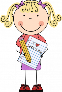 Kids Writing Clipart | Letters Format