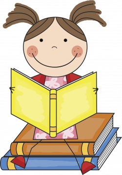 Library clipart child book - Pencil and in color library clipart ...