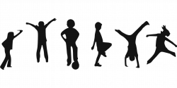 Childrens Silhouette at GetDrawings.com | Free for personal use ...
