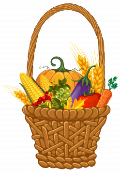 Fall Harvest Basket PNG Clipart Image | Gallery Yopriceville - High ...