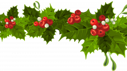Transparent Christmas Long Mistletoe Decoration PNG Clipart ...