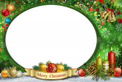 Transparent Christmas Frame PNG Image | Gallery Yopriceville - High ...