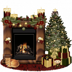 Christmas Fireplace Clipart (69+)