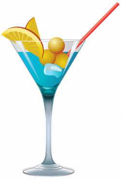 Blue Cocktail PNG Clipart - Best WEB Clipart