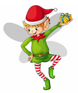 Christmas Cute Elf Clipart | Gallery Yopriceville - High-Quality ...