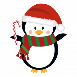 28+ Collection of Christmas Penguin Family Clipart | High quality ...