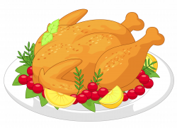 28+ Collection of Christmas Turkey Dinner Clipart | High quality ...