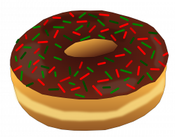 Clipart - Christmas Donut 2