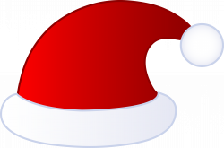 Christmas Candy Cane Ornament And Santa Hat Clipart 0 - #16339 In ...
