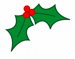 Free Holly Clipart - Holly Leaf Christmas Png, Transparent ...