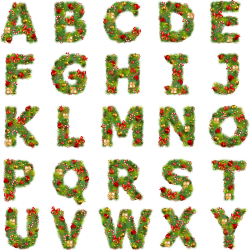 Free Christmas Alphabet Cliparts, Download Free Clip Art ...