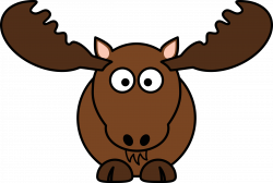Clipart - Cartoon Moose