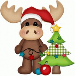 Free Christmas Moose Cliparts, Download Free Clip Art, Free ...