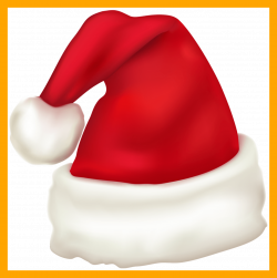 Best Santa Hat Png Clipart And Of Funny Pig Christmas Trends Concept ...