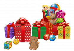 Transparent Christmas Presents PNG Clipart | Gallery Yopriceville ...