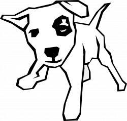 Black And White Dog Drawing at GetDrawings.com | Free for personal ...