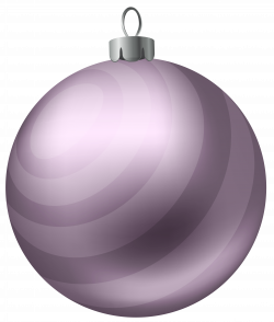 Christmas Ball Soft Purple PNG Clipart Image | Gallery Yopriceville ...