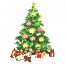 Vintage Christmas Tree Clip Art – Fun for Christmas