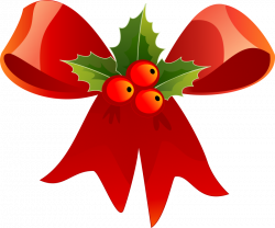 Clipart - Christmas ribbon