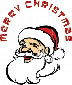 Clipart - Merry Christmas Santa Claus