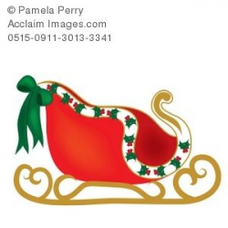 Free santa sleigh clipart - Santa sleigh clipart - Santa ...