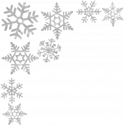 28+ Collection of Christmas Snowflake Clipart Border | High quality ...